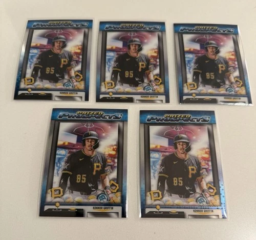 2025 Bowman Draft - Prized Prospects Konnor Griffin #PP-17 (RC) * 5