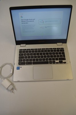 ASUS Chromebook C424MA-BV0305 | 14'' | Silber | Guter Zustand | Mit Ladekabel