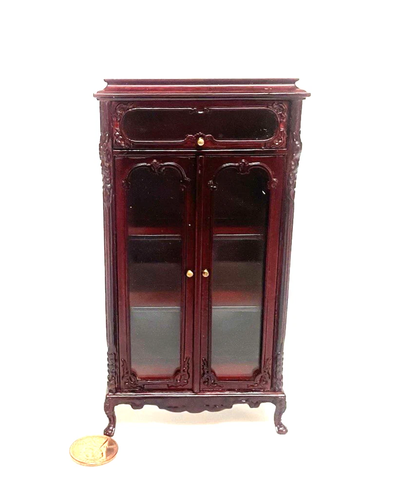 Élégante vitrine de salon en rotin de grande taille | Leroy Merlin