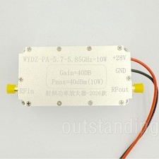 5.7-5.85GHz 10W RF Power Amplifier Module 40dB High Gain Amplifier ot34