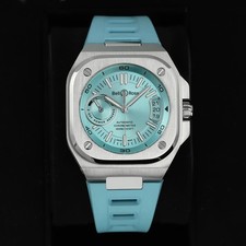 Bell Ross BR-X5 Ice Blue 41mm BRX5R-IB-ST/SRB