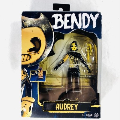 New! 5  Bendy & The Ink Machine Audrey Action Figure Toy 2024 Jakks Pacific