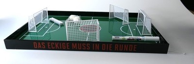 Jägermeister Likör Tischfussballspiel Tablett Kreidetafel Soccer Sport Bar 9408