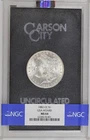 1882 CC GSA Morgan Silver Dollar, NGC MS64, Original Box & COA {C80}