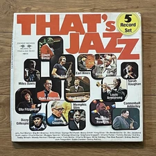 Jazz 5-LP Box Set: "That's Jazz", 1978, Everest Records 1001/5, Top Artists, EXC
