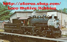 LMH Postcard CONWAY SCENIC RAILROAD   0-6-0 Switcher #47 #7470  CN CANADIAN Natl