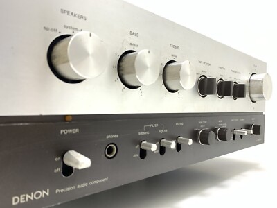 DENON PMA 850 Stereo Integrated Amplifier 85+85 WRMS Vintage 1978