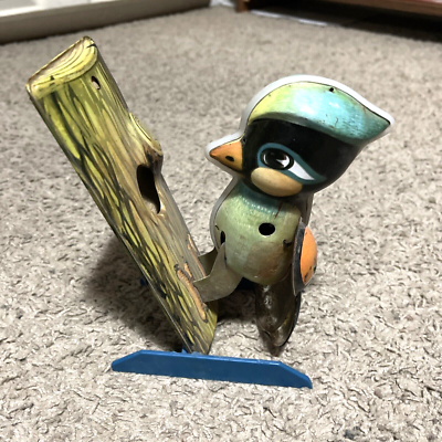 超貴重昭和レトロNational ナショナル piyopiyo ペンギンライト鳥 超