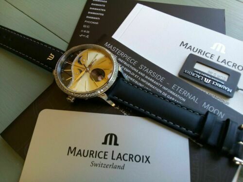 Montre Femme Maurice Lacroix Années 70 - Or Et Acier, Occasion, Fonctionnelle !