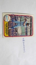 1981 Fleer Glenn Hubbard signed Baseball Card 2