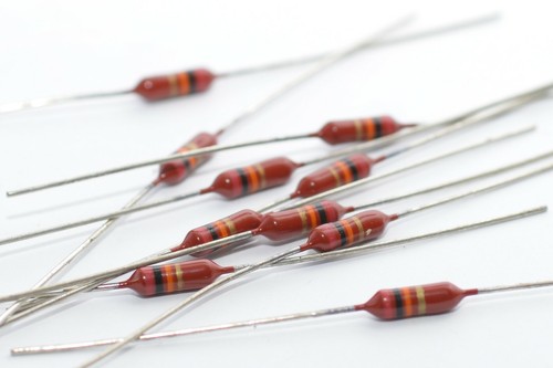 10x of 1960s Siemens Karbowid Resistor, 20 kOhms, 0.25 W f. Klangfilm Amps, NOS - Picture 2 of 5