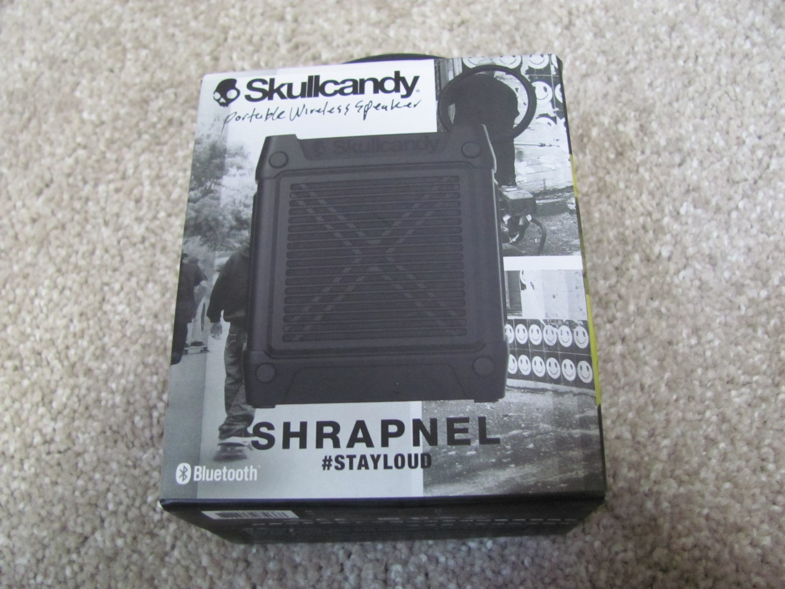 skullcandy shrapnel bluetooth speaker