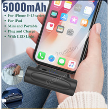5000mAh Portable Power Bank External Backup Mini Battery Charger For iPhone iPad