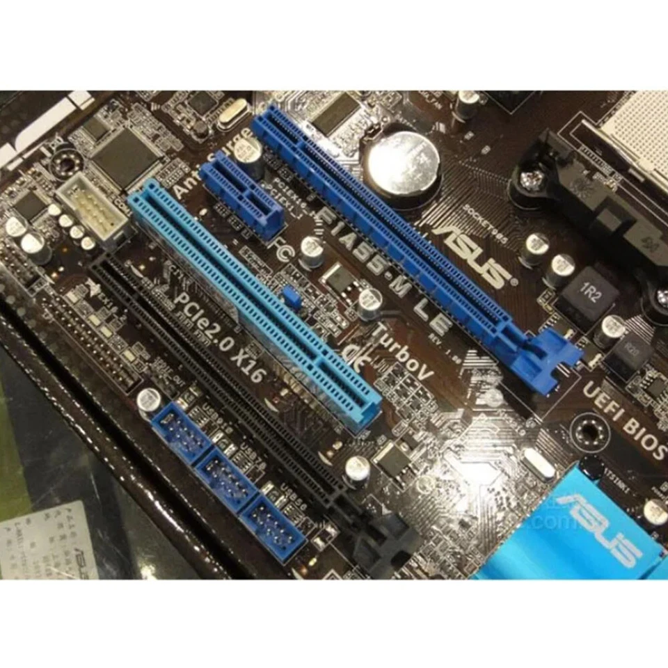 For ASUS F1A55-M LE Motherboard Socket FM1 AMD A55 Micro-ATX DDR3 Tested - Image 2 of 3