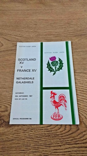 Scotland v France Rugby Programmes 1948 - 2012 - Picture 45 of 66