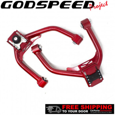 Godspeed Adjustable Front Camber Arms with Spherical Bearing For QX70 14-17