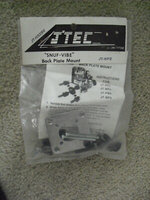 Vintage RC Part Accessory Jtec Snuf Vibe Back Plate Mount JT-BP2 NIP
