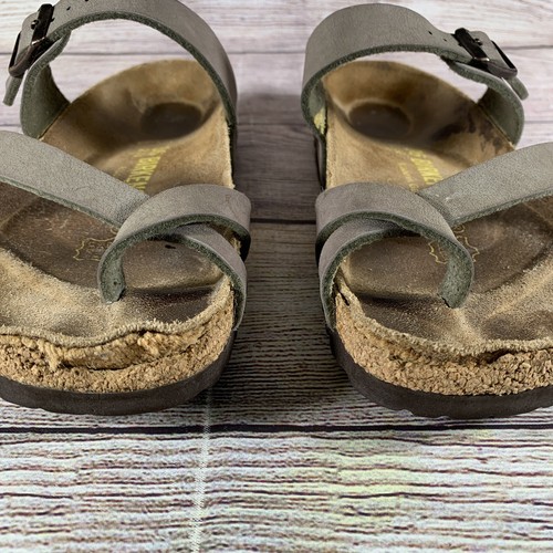 Sandali Birkenstock Mayari donna 5 36 marroni con passanti invecchiati - Foto 3 di 11