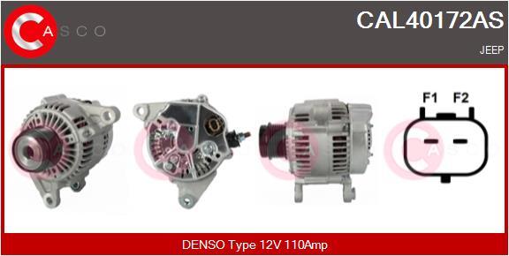 Casco Lichtmaschine Generator 110A 12V FüR Jeep Cherokee 2.8 CRD 4WD 2.5-image