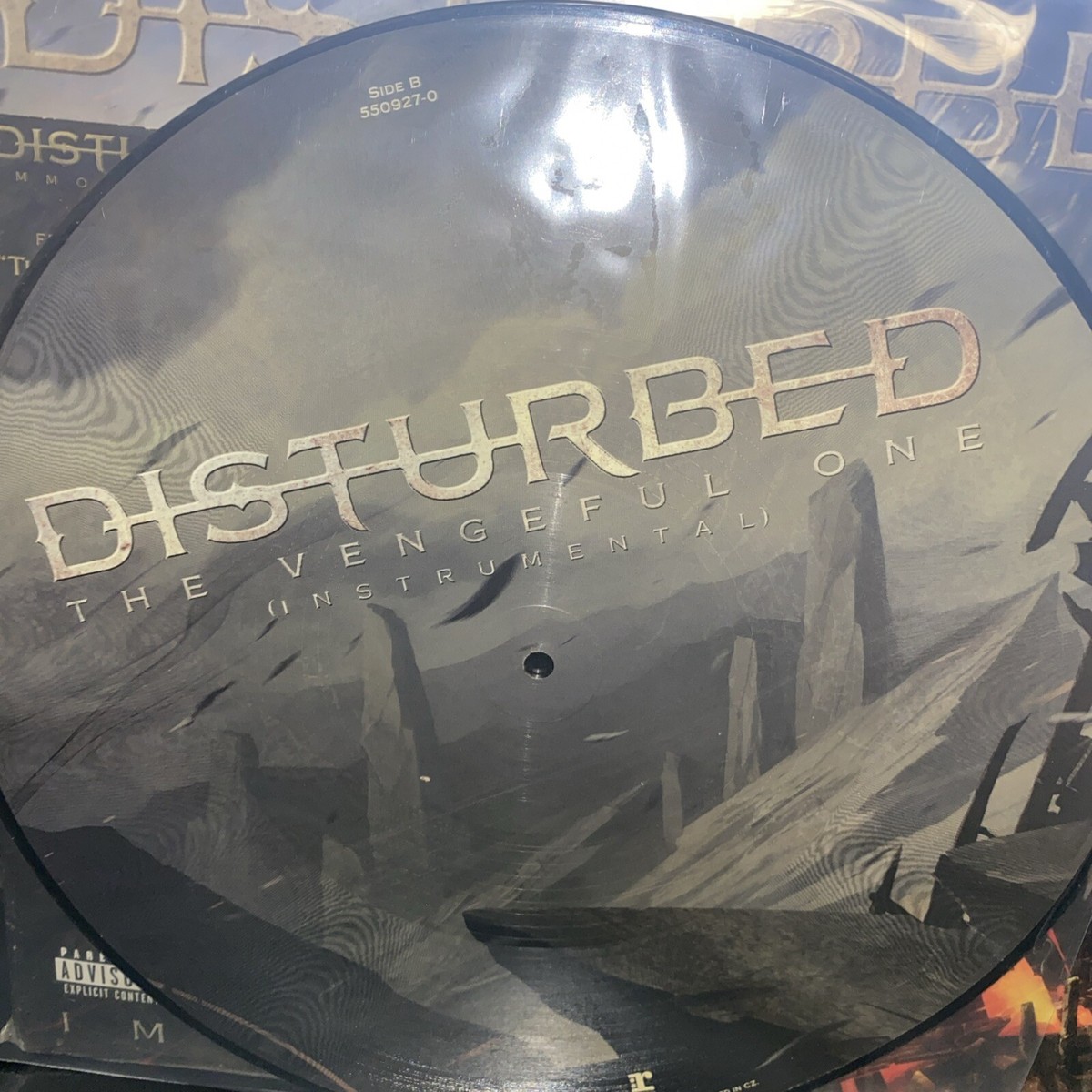 DISTURBED The Vengeful One 2015 Reprise 550927-0 Picture Disc OOP