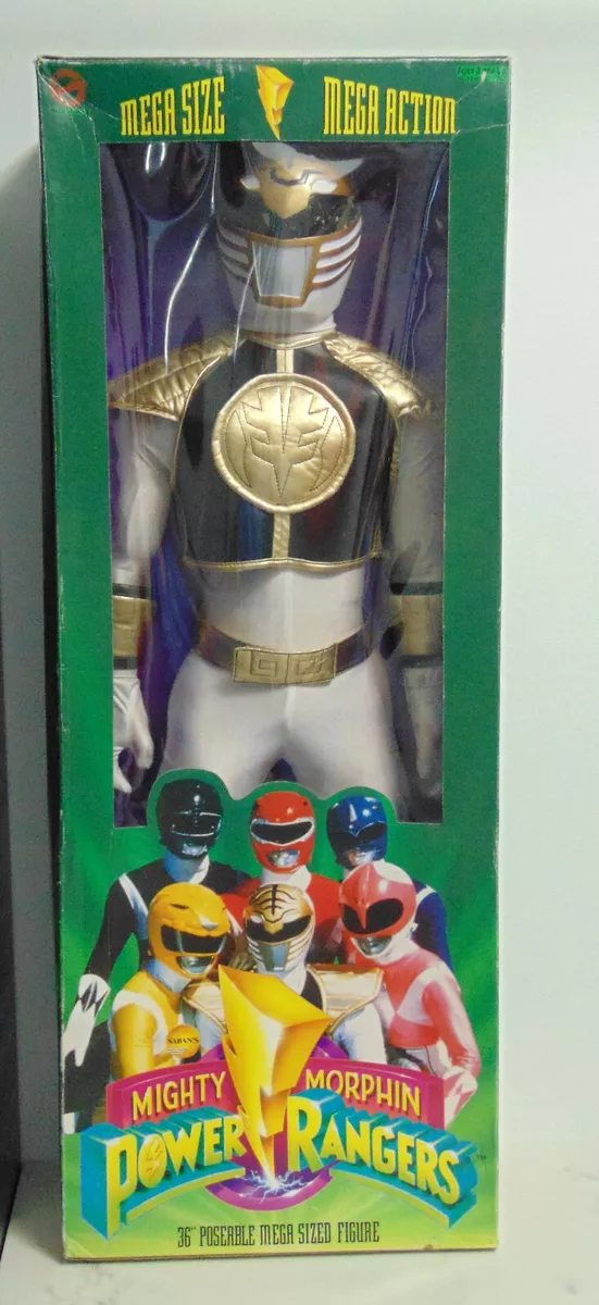 Mighty Morphin Power Rangers/ White Ranger Ultimate Action Figure