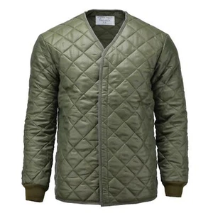 Veste de campagne de l'armée suédoise originale parka quilt liner question militaire hiver NEW