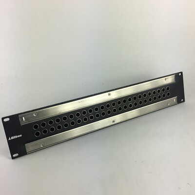 Bittree B48T 2WNSD/S 2x24 Port Patchbay Panel Unit 2U Rackmount