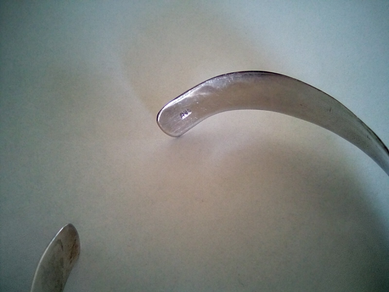 Silver 925 Statement Torque bangle - image 2