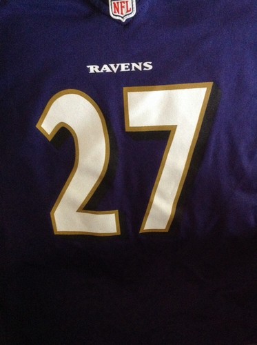 Nike Baltimore Ravens ray rice #27 football nfl jersey size L youth - Picture 2 of 8
