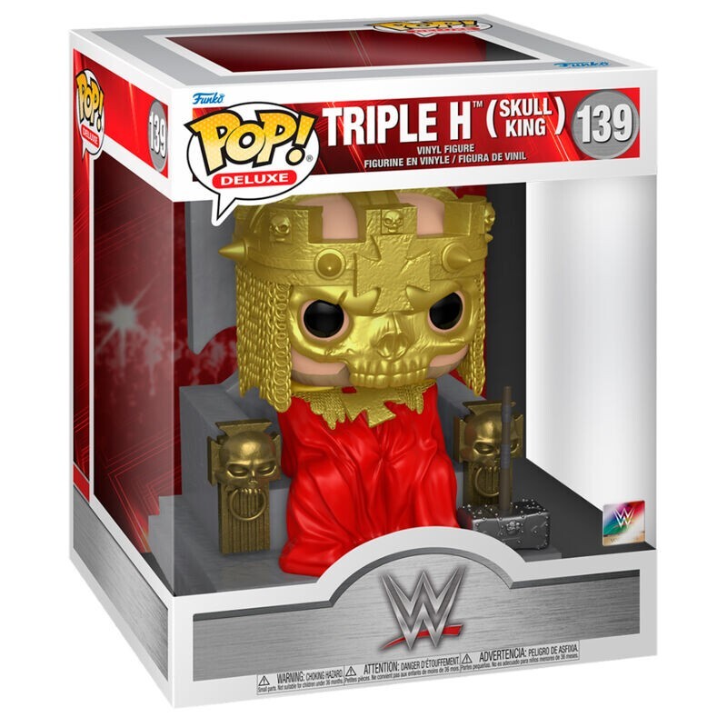 Figurine WWE Funko POP Triple H Skull King géante pour collectionneur de catch