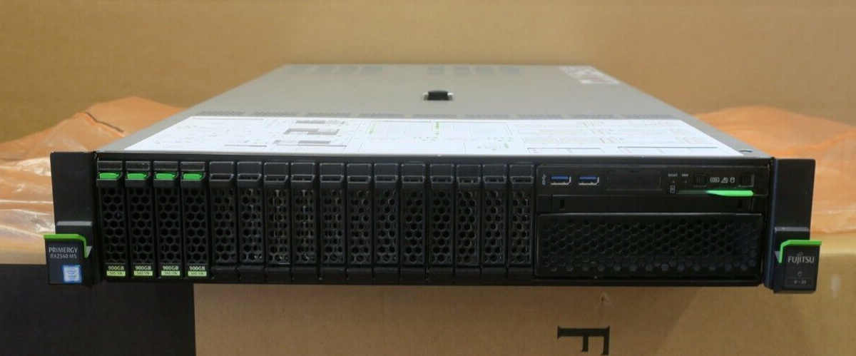 Fujitsu Primergy RX2540 M5 2x 8C Silver 4215 48GB RAM RTX8000 GPU