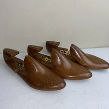 DB Mackay/Johnston & Murphy Men Adj. Wooden Shoe Tree Stretchers Size 8C