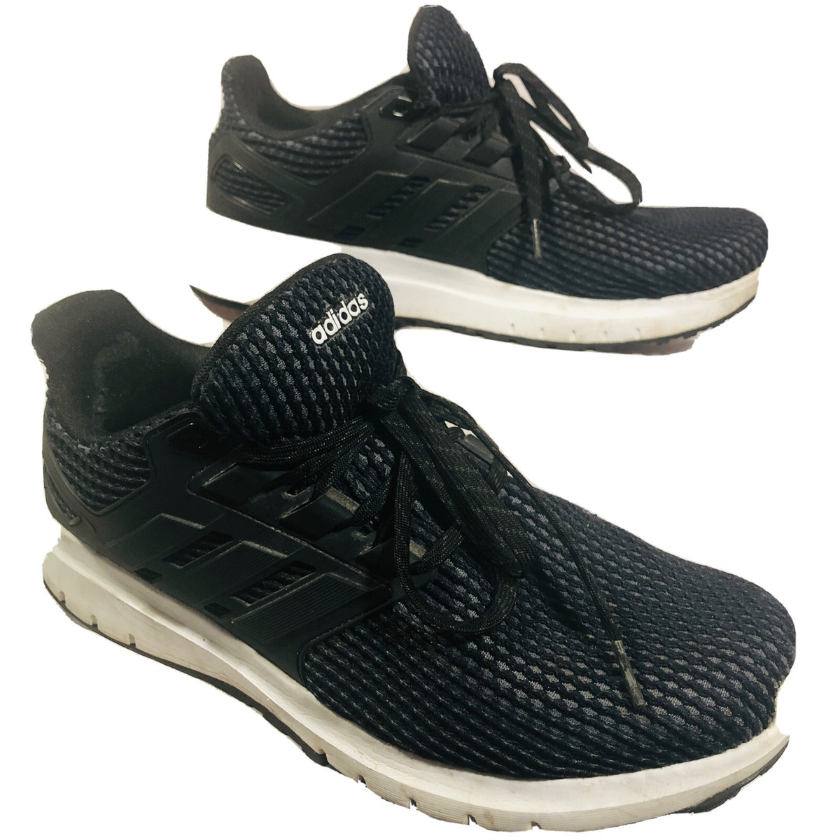 Adidas Mens Ultimashow FU7638 Black Running Shoes Sneakers Size 11