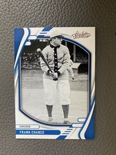 2021 Panini Absolute Baseball #2 Frank Chance Chicago Cubs *HOF 1946*