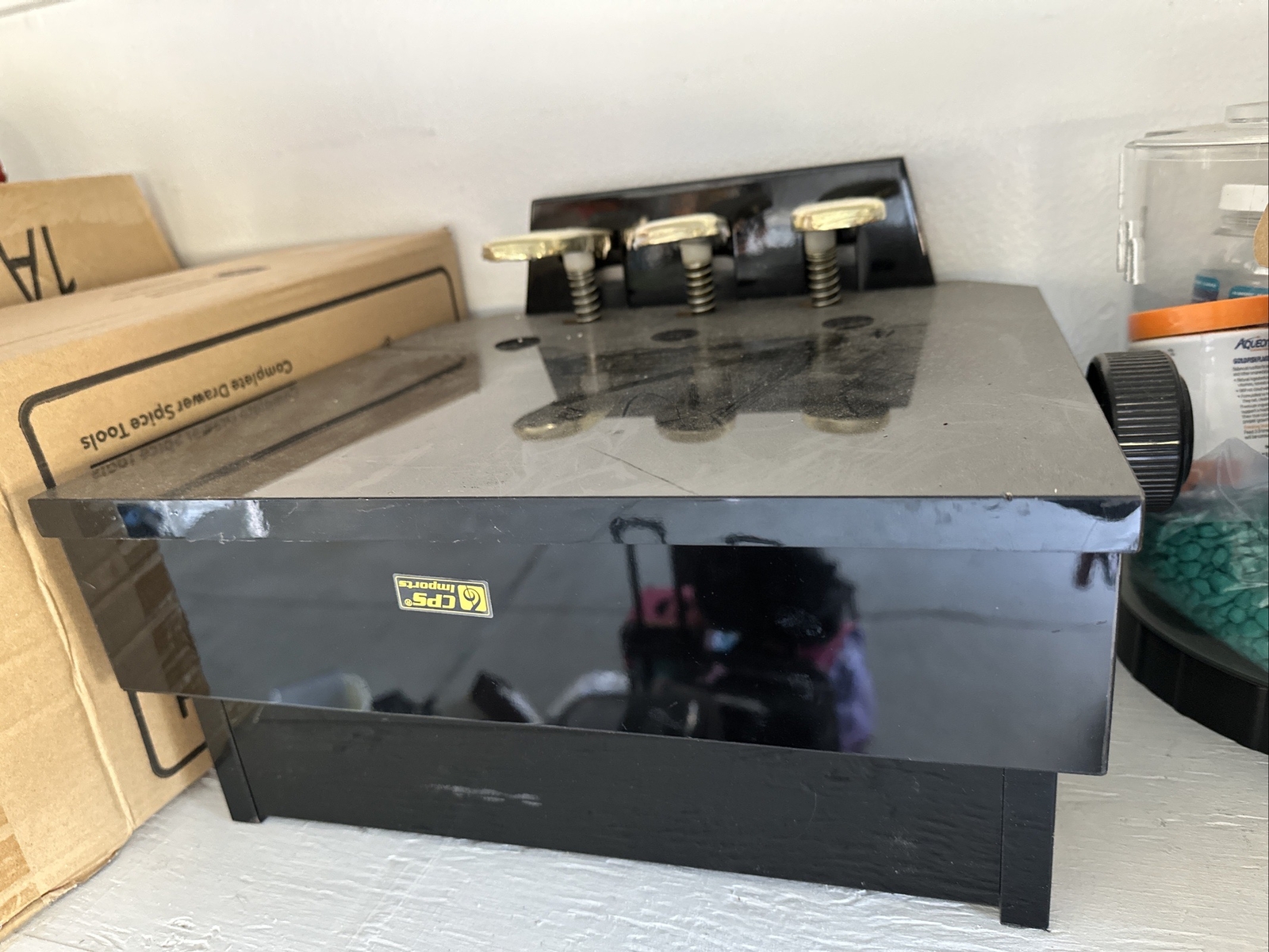 Rarely Used ADJUSTABLE PIANO PEDAL EXTENDER/STOOL eBay