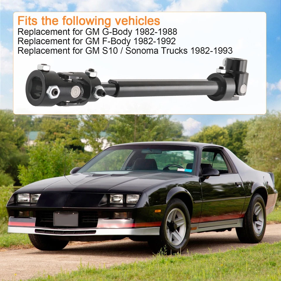 Hooker BlackHeart Steering Shaft For 82-93 S10 82-88 G-Body LS Swap 71223022HKR - Image 3 of 4