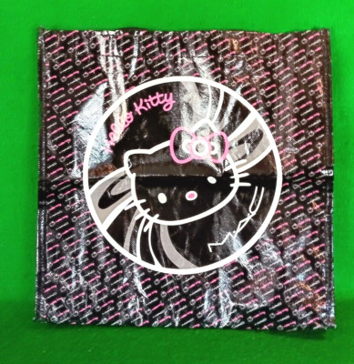 Hello Kitty Vinyl Shopping Bag, 14'' x 13 1/2'' x 3'', New witout Tag!