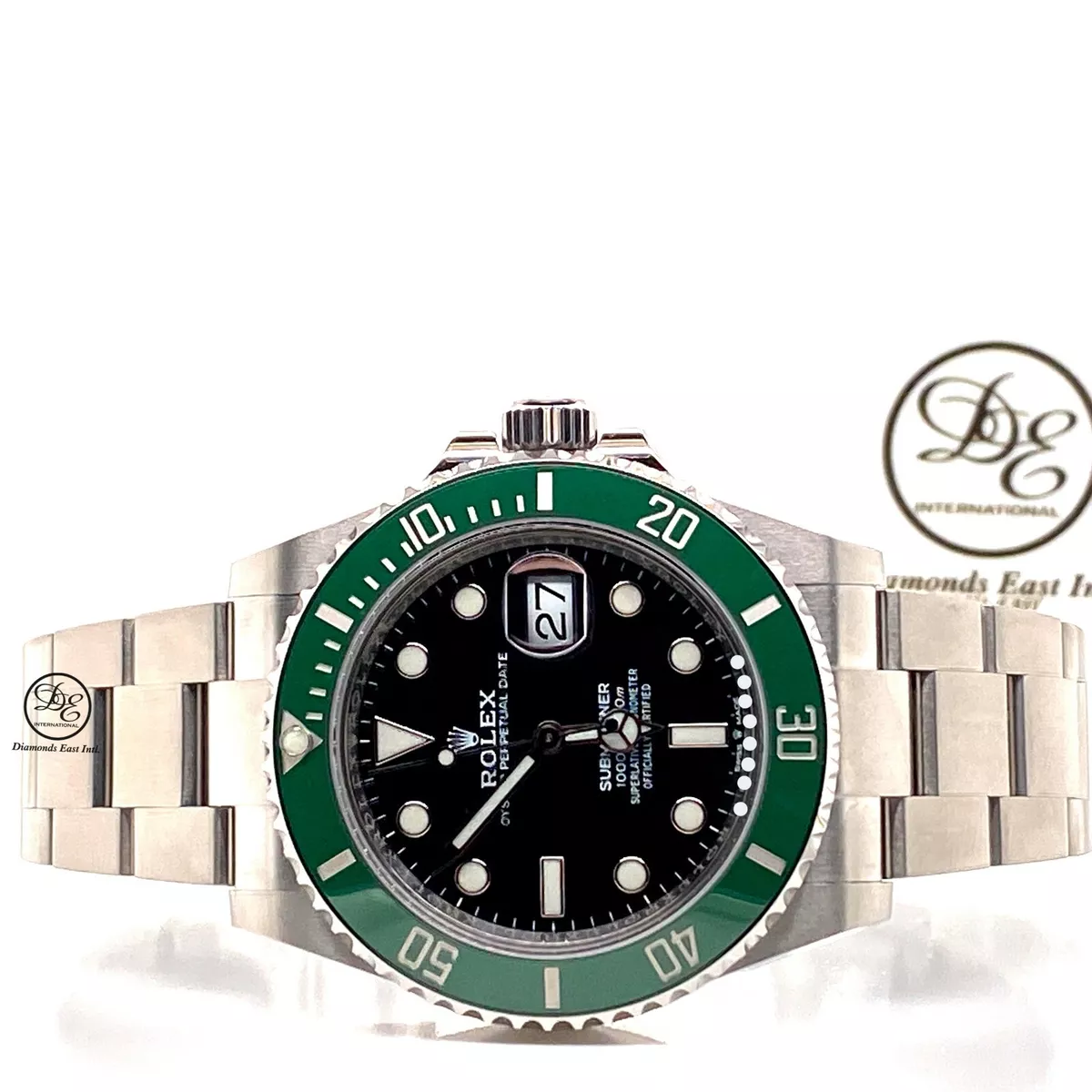 Rolex Submariner Stainless Steel The Starbucks - Kermit Black and Green Bezel (Ref#126610LV)