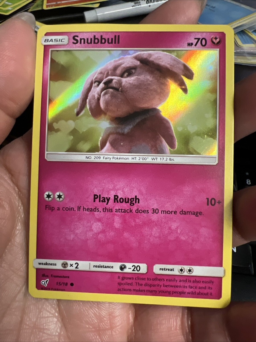 2016 Snubbull 15/18 Detective Pikachu Holo Promo Pokemon | eBay
