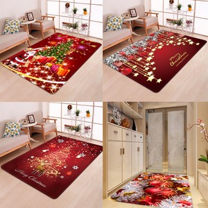 Area Rugs Custom Washable Christmas Floor Mat Bedroom Carpet Home