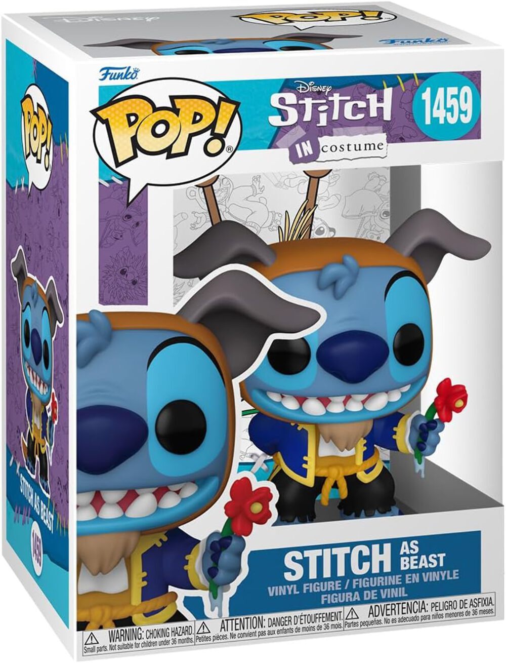 Lilo & Stitch - Stitch As Beast - #1459 - Disney - Funko Pop!