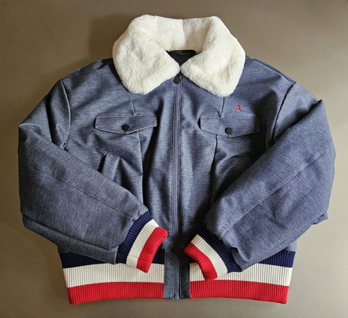 Perfect Moment Denim Bomber Ski Jacket; Size = L; New w/ Tags; Awesome! - Picture 6 of 17