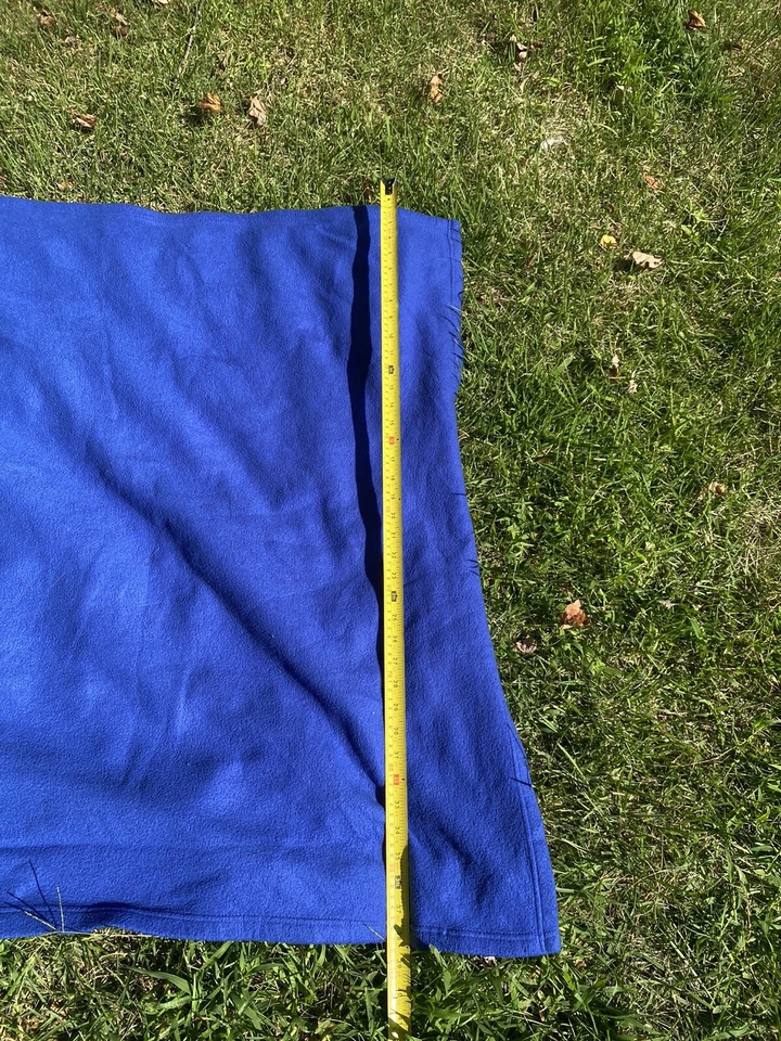 Manta azul cómoda con mangas para niños, 38 pulgadas por 53 pulgadas Foto 4 de 4