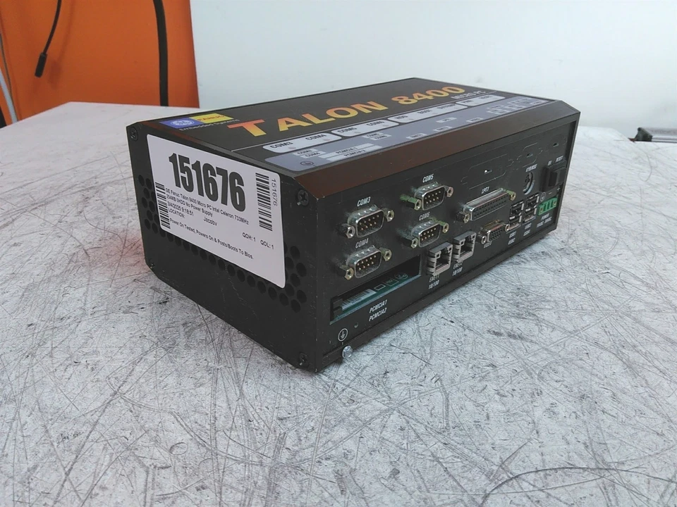 Micro PC GE Fanuc Talon 8400 Intel Celeron 733 MHz 254 MB 0 HDD sin fuente de alimentación Foto 4 de 4