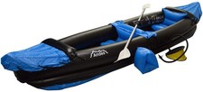 2 person Kayak Inflatable Ocean Canoe Boat Raft Lake Sea Pump Paddle Oars Seat