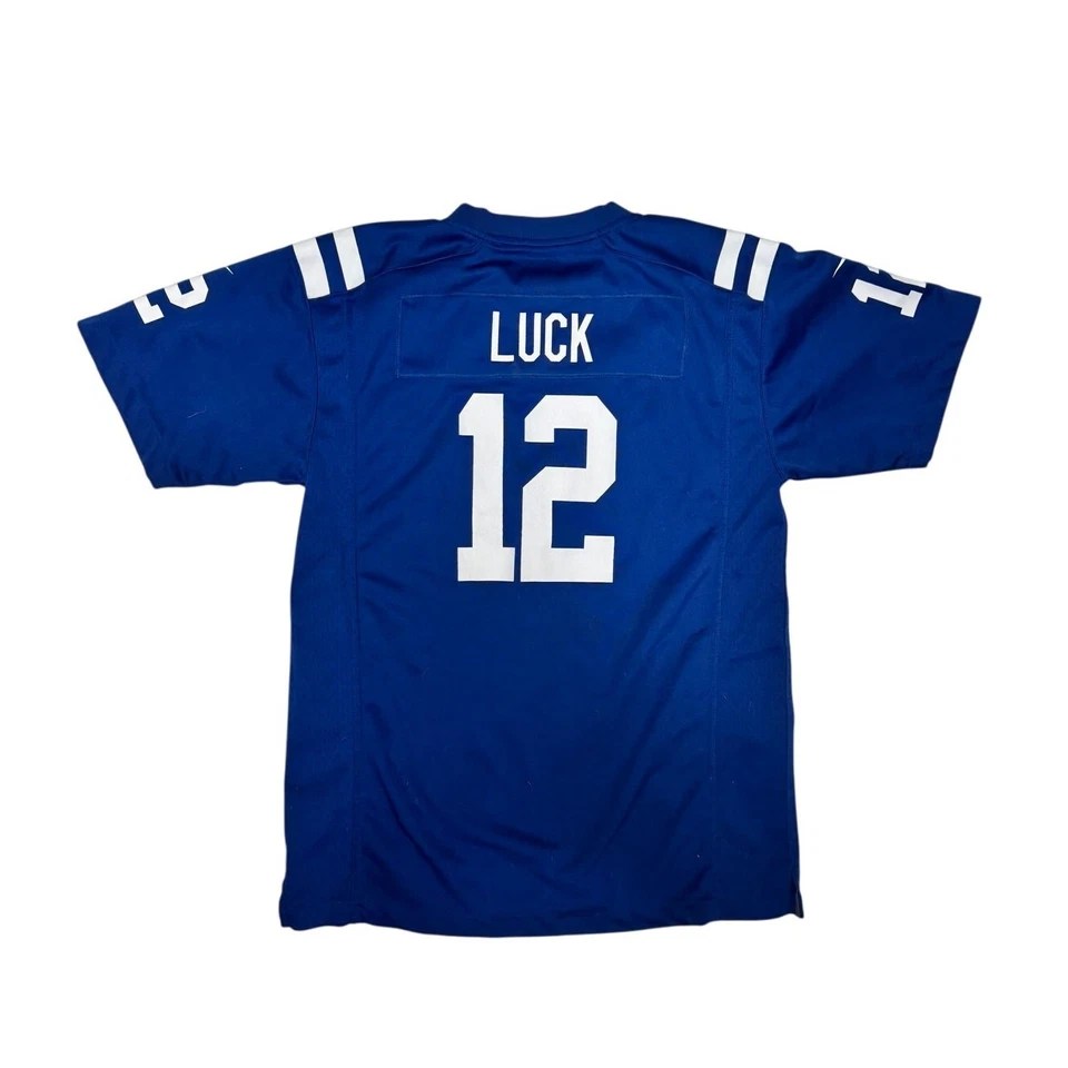 Indianapolis Colts Andrew Luck #12 Football NFL Nike Jersey Youth Sz XL - Image 2 of 4