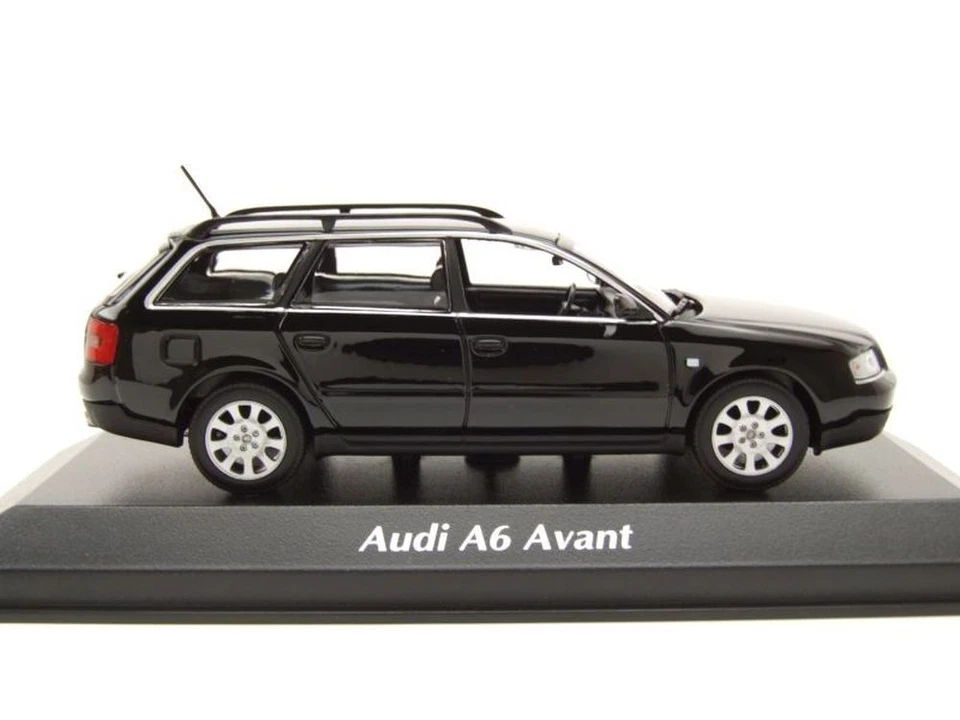 Audi A6 Avant Station Wagon 1997 Nera Modellino 1:43 Maxichamps - Immagine 4 di 4
