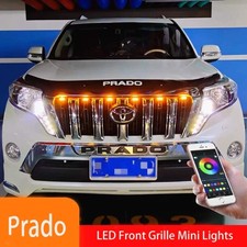 4pcs 6pcs Front Grille Led Lights For Toyota Land Cruiser Prado 150 120 Amber Dr 4pcs 6pcs Front Grille Led Lights For Toyota Land Cruiser Prado 150 120 Amber Dr
