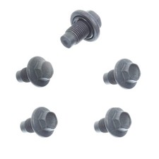 Pack of 5 pcs M14x1.5 Engine Oil Drain Plug With Insert Gasket with FORD F150...