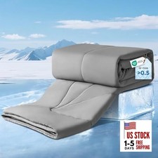 Revolutionary Cooling Comforter Queen Absorb Body Heat to Keep Cool, Cooling
